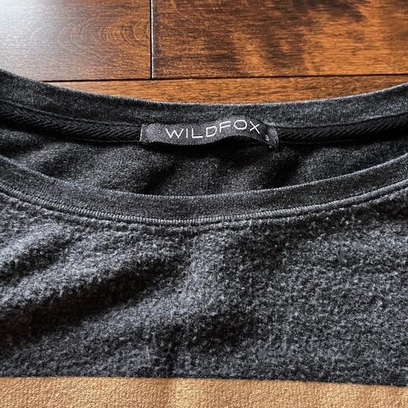 🌻3/25$! WILDFOX Pizza 🍕 slice sweater- Size Small - Grey - Picture 7 of 9